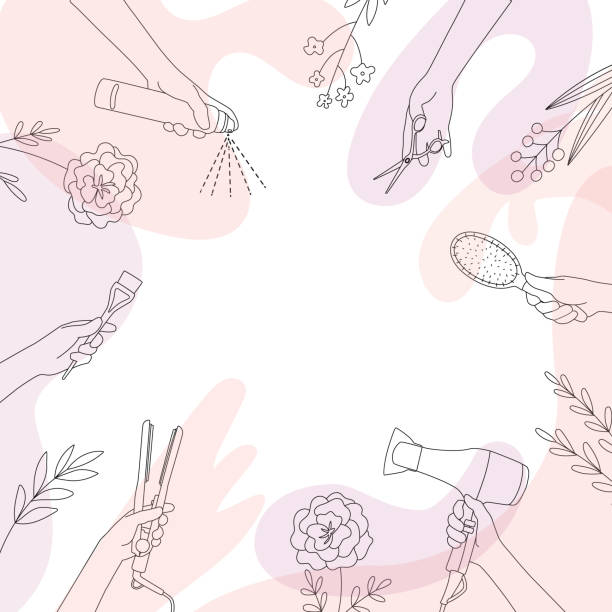 Beauty tools arrangement